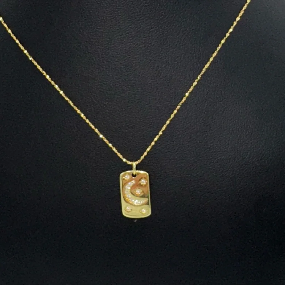 18k Celestial Pendant - Picture 5 of 7